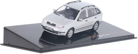 Ixo - Skoda Fabia I Combi 2000 Zilver - 1:43