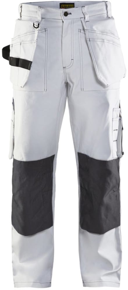Blaklader Schilders Werkbroek 1531-1210 - Wit/Donkergrijs - C50