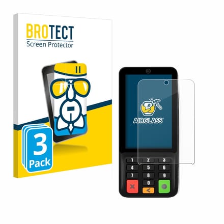 Screenprotector 3 Stuks voor Pax A35 Beschermglas transparant