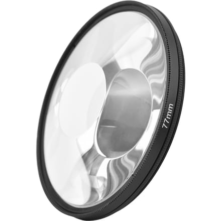 77mm Whirlpool Glazen Prism Kaleidoscope Lens Filter Optisch Glazen Lens Filter Professioneel gray