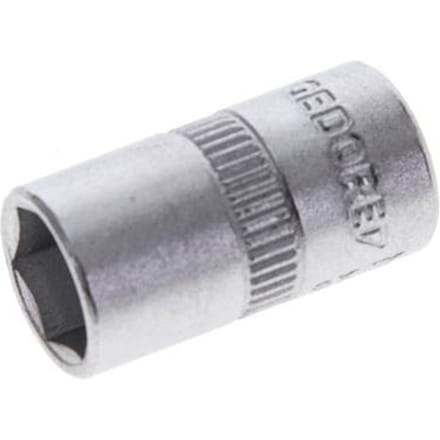 1/4" Gedore Dopsleutel voor 9mm Buitenzeskantbouten