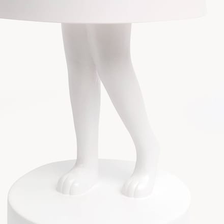 KARE LED-batterijlamp Animal Rabbit, wit, IP54, 29 cm