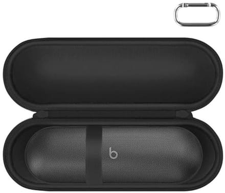 Harde Reishoes voor Draadloze Bluetooth Luidspreker - Mat Zwart, Licht Waterdicht, Valbestendig