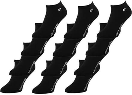 Pierre Cardin Heren Sneakersokken - 12 Pack - Zwart - Maat 43-46