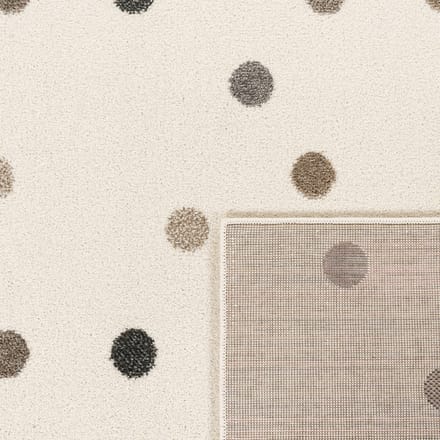 Kindertapijt Ninique beige 133 cm vierkant