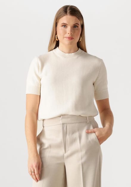 INWEAR Naasuiw Pullover Tops & T-shirts Dames - Shirt - Gebroken wit - Maat L