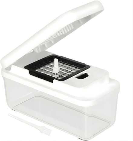 KAD® Mandoline - Handmatige Groentesnijder - Multi Groentesnijder Handmatig - Wit - 24cm x 11cm x 11cm