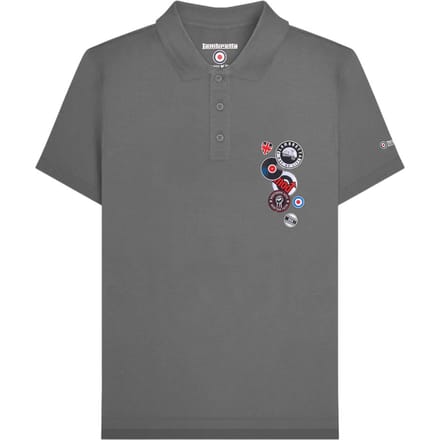 Lambretta Heren Badge Poloshirt (Iron)