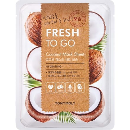 TONYMOLY - Fresh To Go Mask Sheet - COCONUT - 1stuk