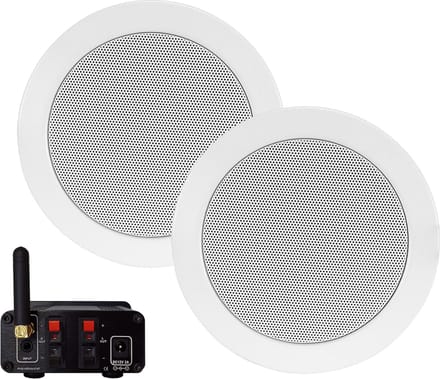 AquaSound BMN50EASY-TW Bluetooth versterker 50 Watt met Twist speakers