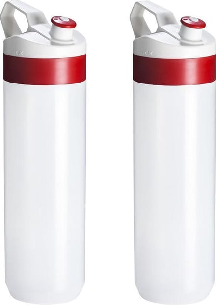Tacx Bidon Fuse rood 2 stuks   - waterfles - sportbidon -