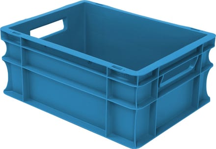 Alpac Stapelbak - Opbergbak - 400 x 300 x 170 mm - 15L - Blauw