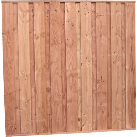 Intergard Houten schutting Douglas 180x180cm 17 planks zichtdicht
