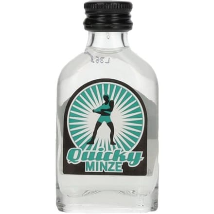 Quicky Minze Pfefferminzlikör 18% Vol. 0,02l