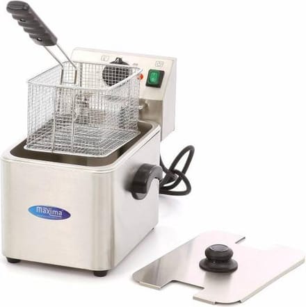 Frituurpan - 4 L - 1 Mand - tot 1 Kg Frites