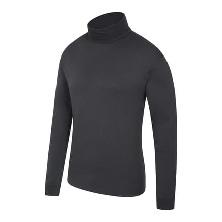Mountain Warehouse Heren Meribel Thermo Top (Set van 2) (Zwart)