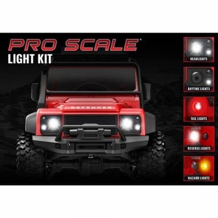Lichtset voor Defender TRX-4M - LED Verlichting Accessoires