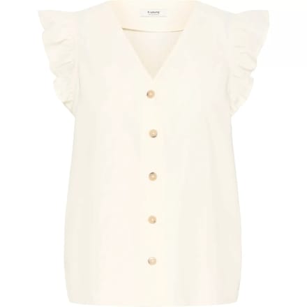 b.young - BYFALAKKA RUFFLE SHIRT - Dames - Blouses
