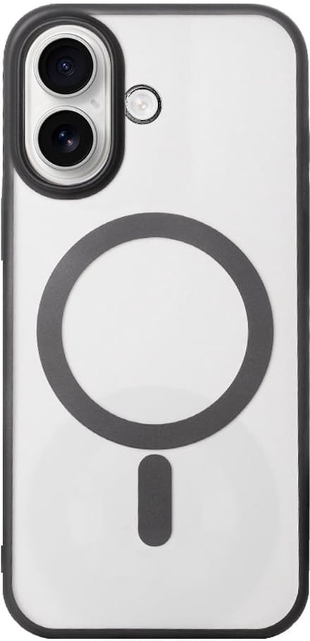 Rixus Instinct Mag Case For iPhone 16 Plus Black