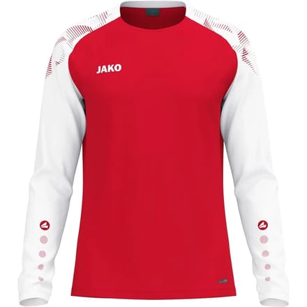 Jako Sonic Longsleeve Heren - Rood / Wit | Maat: M