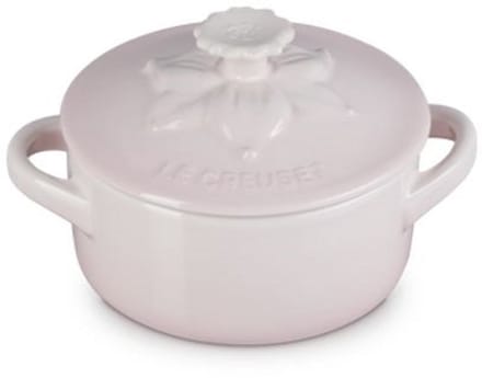 Le Creuset Jardin Mini-Braadpan in Aardewerk 10cm 0,25l Shell Pink