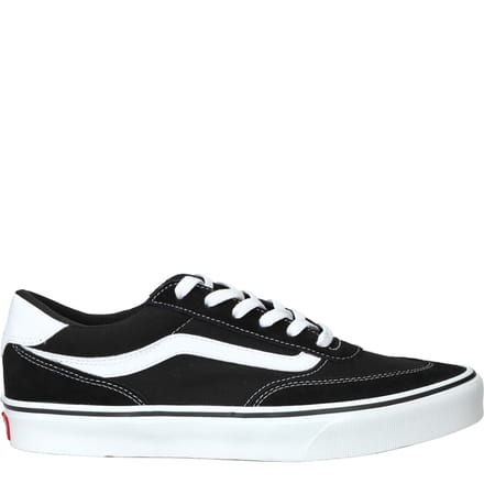Vans Brooklyn LS SUEDE/CANVAS BLACK/WHITE Unisex Sneakers - BLACK/WHITE
