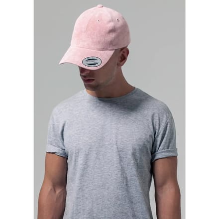 Flexfit - Low Profile Velours Cap lightrose one size Pet - Velours - Roze