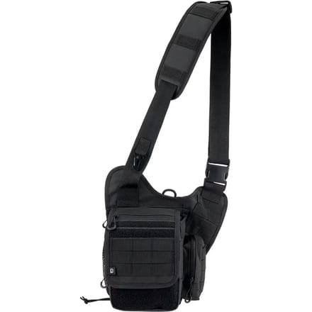 Brandit Travel Side Unisex Schoudertas - zwart - Standard