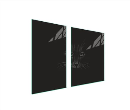 TMK ArtDeko - Snijplank - Glas - 100x52 cm - Modern Design