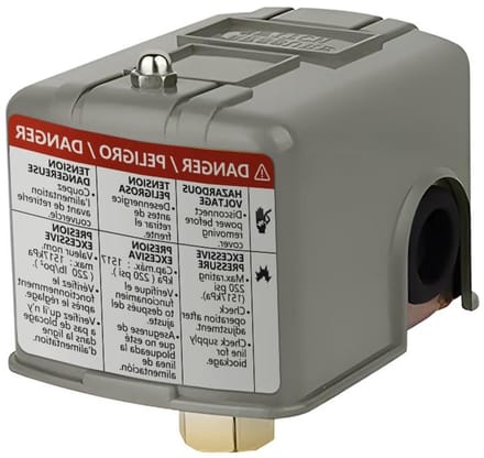 Waterdrukschakelaar - Pomp regelaar - Automatische waterregeling - Verstelbaar verschil - 30-50 psi - Messing