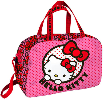 Hello Kitty Sporttas Bow - 40 x 25 x 17 cm - Polyester