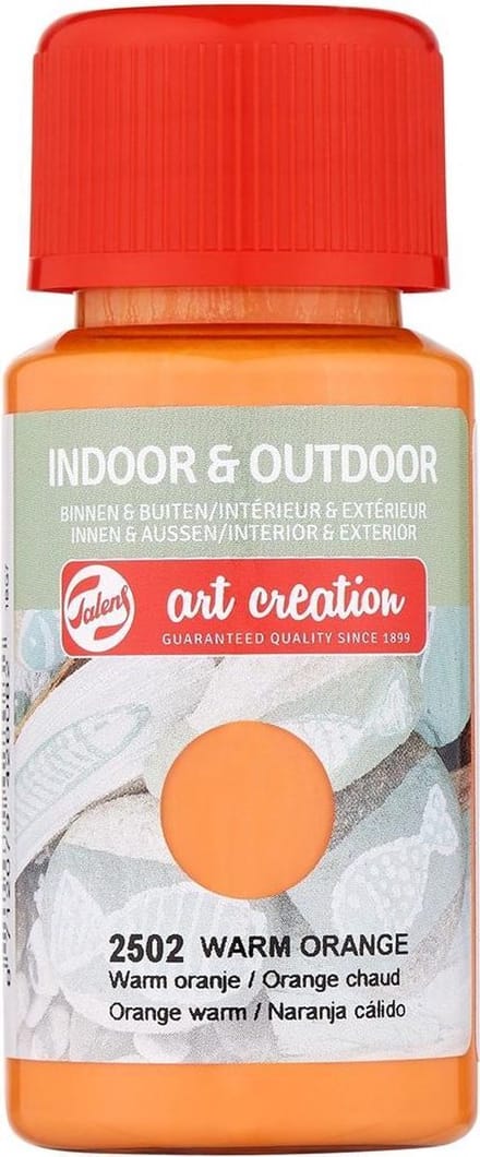Talens Art creation indoor & outdoor 50mL 2502 Warm oranje
