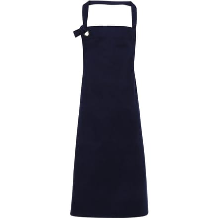 Premier Unisex Calibre Heavy Cotton Canvas Bib Apron (Marine)