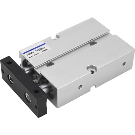 Luchtcilinder Pneumatisch 2 Zuigerstang 2 As Dubbelwerkend 0,1‑1,0MPa 30mm Slag 20mm Boring