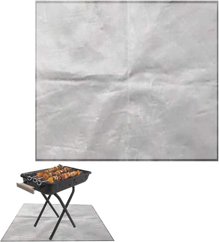 Grote Vuurkorf Onderlegger 100cm - Hittebestendig & Vuurvast voor Terras en Tuin