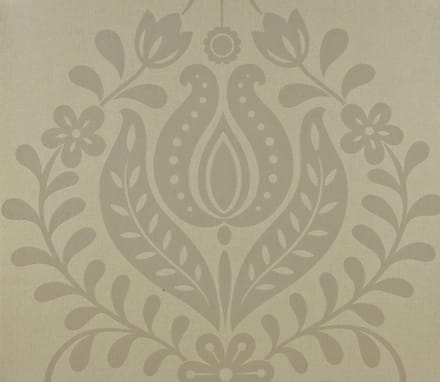Dutch Wallcoverings Vliesbehang ornament - creme/glitter