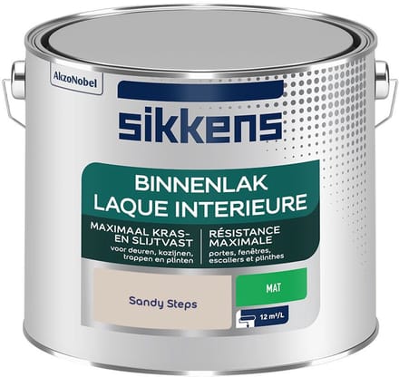 Sikkens - Binnenlak Mat - Sandy Steps - Mengverf - 2,5 L