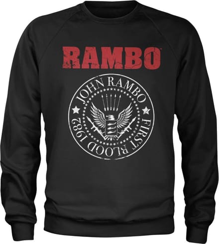 Rambo Sweater/trui -2XL- First Blood 1982 Seal Zwart