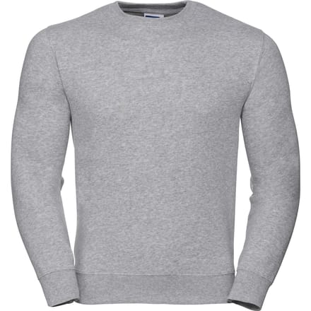 Russell Heren Authentieke Sweatshirt (Slimmer Cut) (Licht Oxford)
