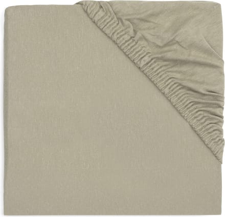 Jollein Hoeslaken Jersey 40/50x80/90cm Olive Green