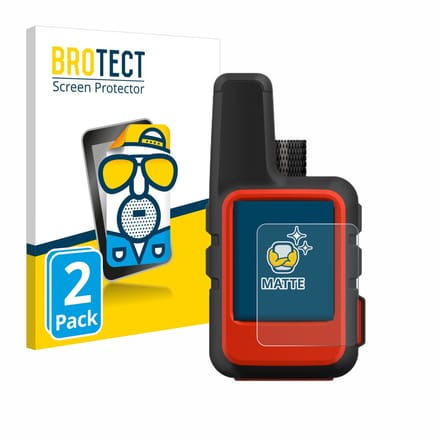 BROTECT - Screenprotector voor Garmin inReach Mini - Folie Beschermfolie matte 2 Stuks