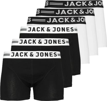 Jack & Jones Heren retro short / pant 6 pack Sense