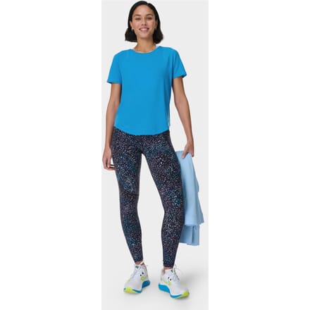 Sweaty Betty Breathe Easy Mesh T-Shirt BLAUW - Maat S