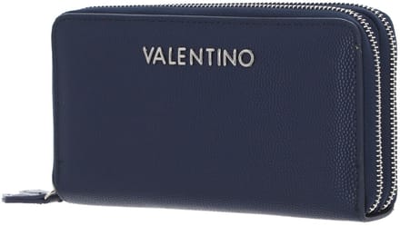 VALENTINO Portemonnee Divina Zip Around Wallet Blu Donkerblauw