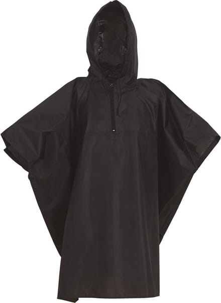 Yoko Lightweight poncho YHVS470 - Black - Regular