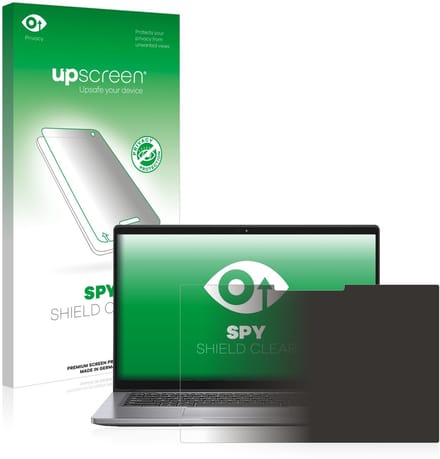 upscreen - privacy screenprotector voor Dell Latitude 7410 2-in-1 - Folie Beschermfolie Blauwlichtfilter