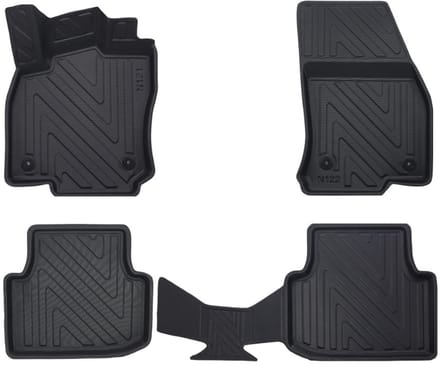 Rubbermatten Volkswagen Tiguan 2016-2023 (complete set) - Premium carbonlook