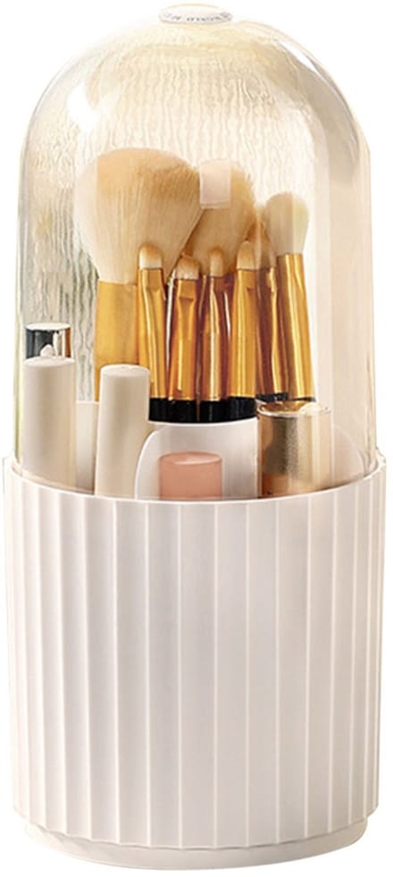 longziming -Roterende Make-up Organizer – Stijlvol, Handig, Robuust, 5 Compartimenten, Compact