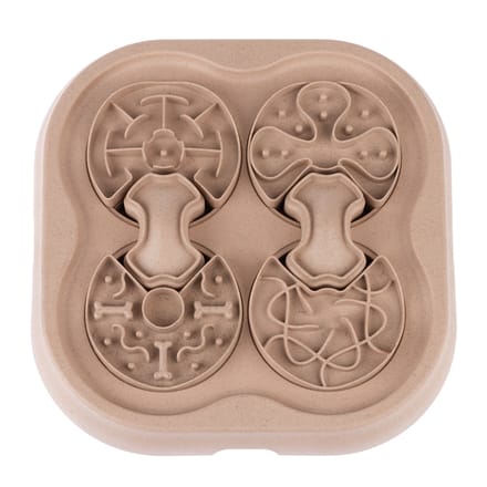TIAKI Slim Speelgoed Trage Voedingspuzzel - L 34,8 x B 34,8 x H 5,7 cm