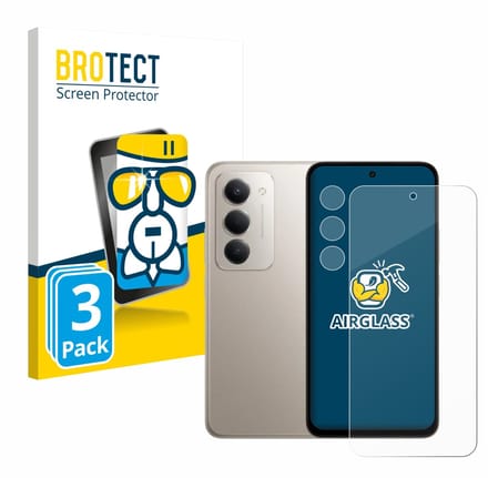 Screenprotector 3 Stuks voor Xiaomi Redmi 15 (Voor+Camera) Beschermglas transparant